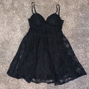 Black Lace Dress